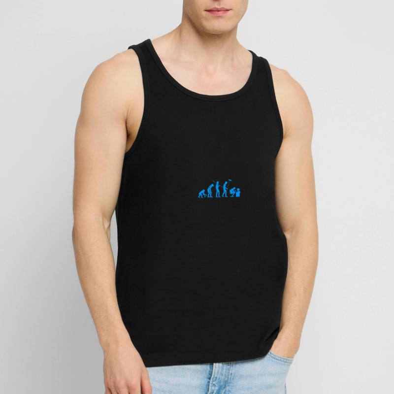 Software Engineers Programmer Coding Desk Männer Premium Bio Tank Top