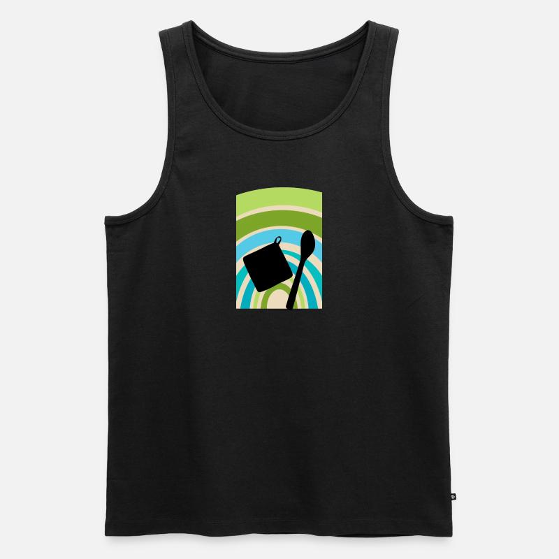 Backen Bäcker Bäcker Bäcker - Männer Premium Bio Tank Top - undefined