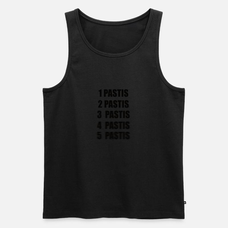 5 Pastis - Männer Premium Bio Tank Top - undefined