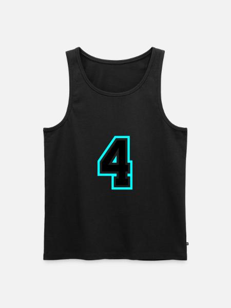 4 Symbole numérique - Débardeur bio Premium Homme -
