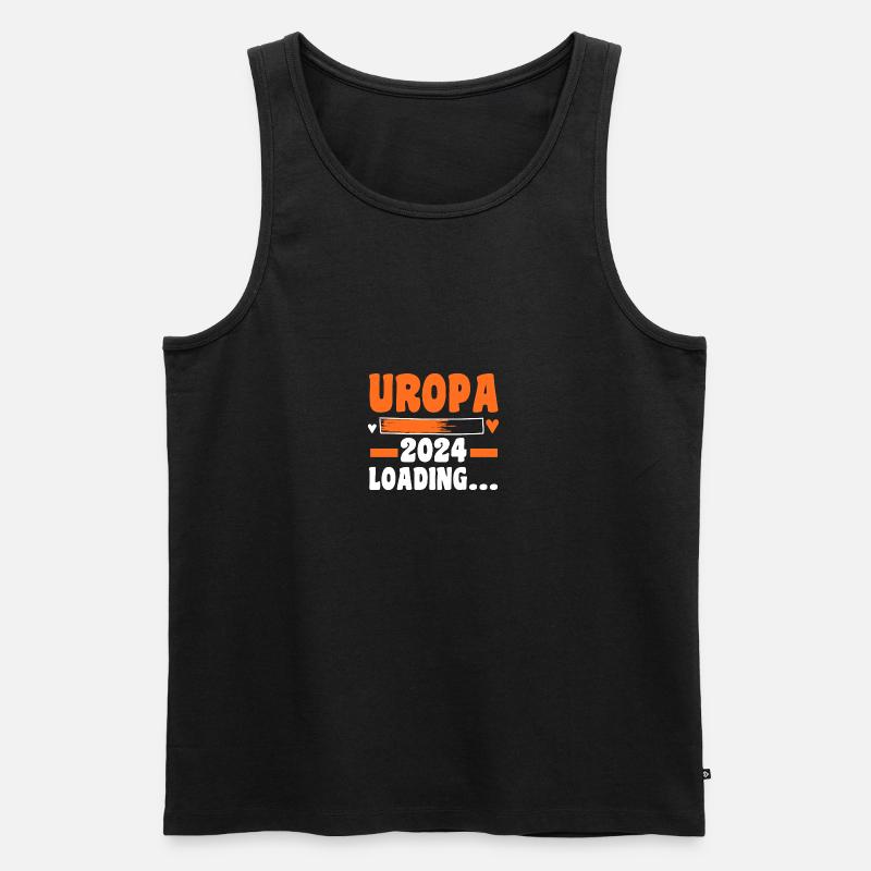 Werdender Uropa 2027 - Männer Premium Bio Tank Top - Schwarz