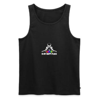 Lackierer Auto Automotive Tuning Geschenk - Männer Premium Bio Tank Top - Schwarz - Vorne - Michal (187cm)