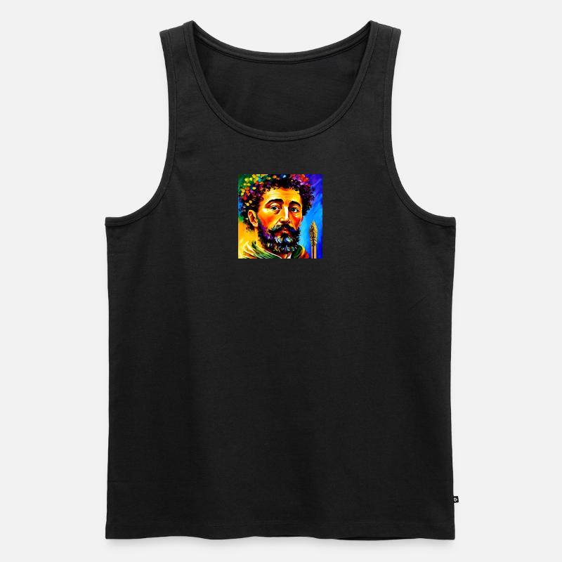 Marcus Aurelius - Männer Premium Bio Tank Top - undefined