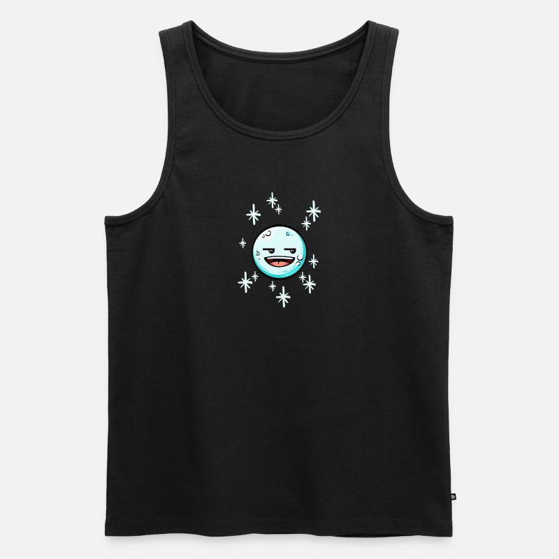 Schneeball #5/9 - Männer Premium Bio Tank Top - Schwarz