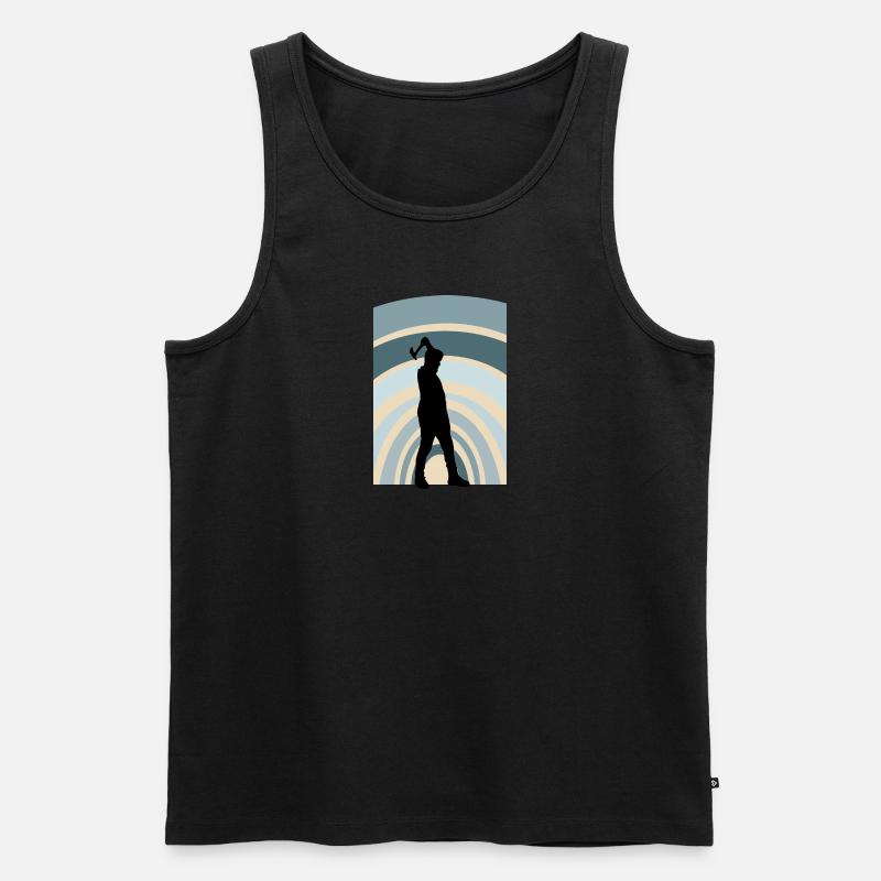 Axt Axtwerfen Axtwerfen - Männer Premium Bio Tank Top - undefined