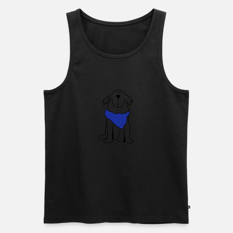 Netter Retriever - Männer Premium Bio Tank Top - undefined