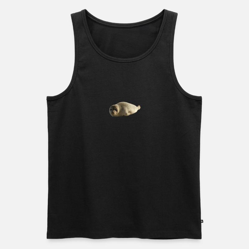 Heuler - Männer Premium Bio Tank Top - Schwarz