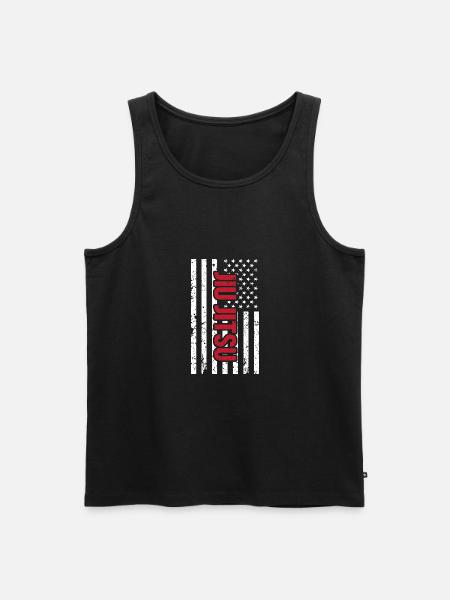 Jiu Jitsu Autodéfense - Débardeur bio Premium Homme - noir