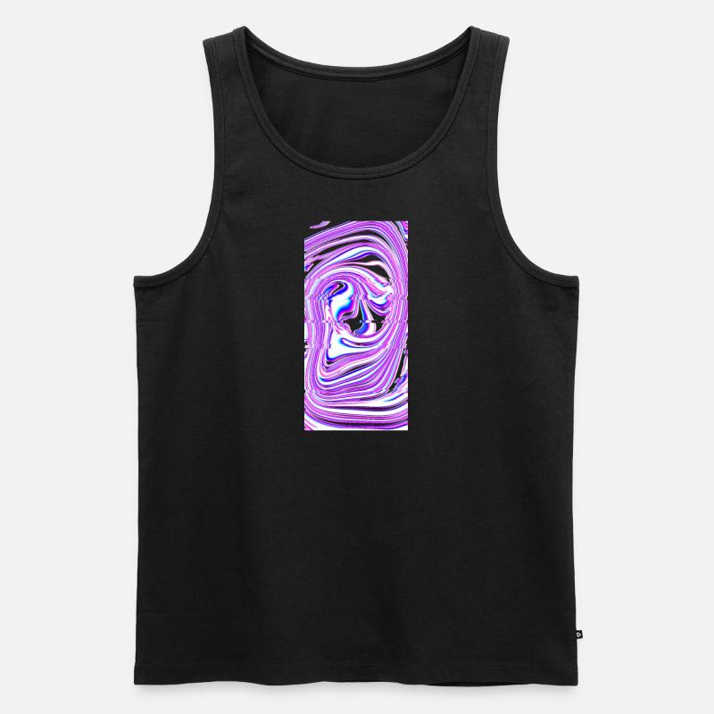 Chroma - Männer Premium Bio Tank Top - Schwarz