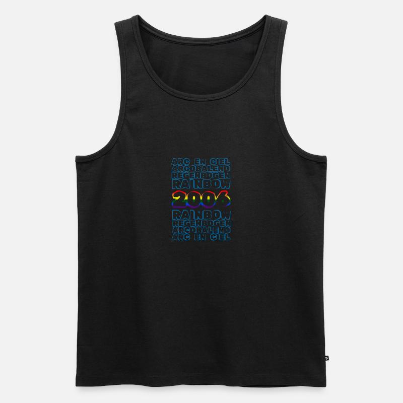 Regenbogen 2006 - Männer Premium Bio Tank Top - Schwarz