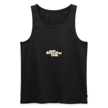 Meilleur papa de danse de tous les temps - Débardeur bio Premium Homme - noir - Devant - Michal (187cm)