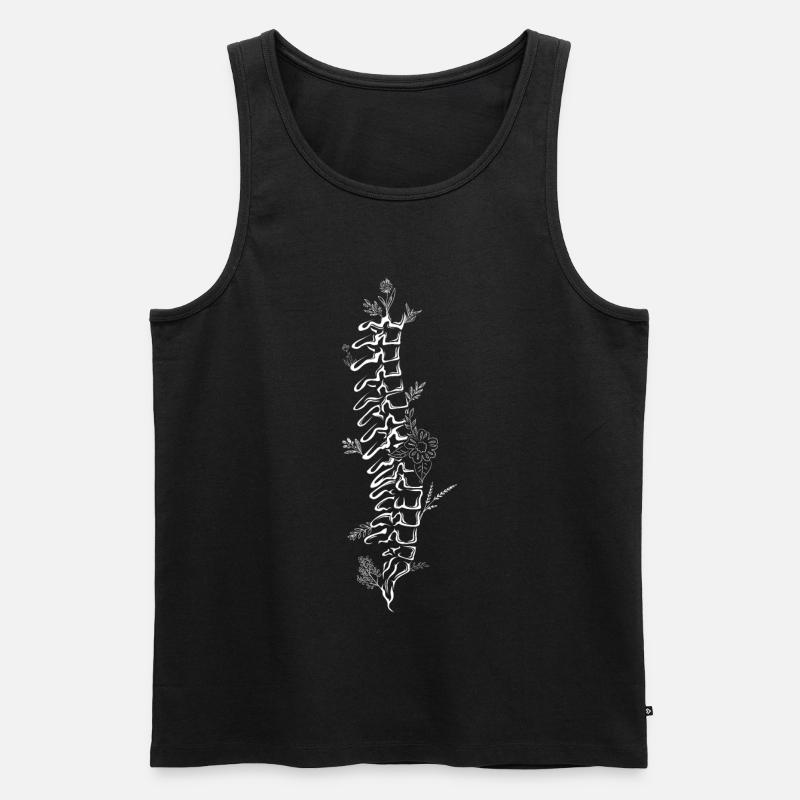 Physiotherapy Physiotherapist Chiropractic Chiro - Men's Premium Organic Tank Top - black