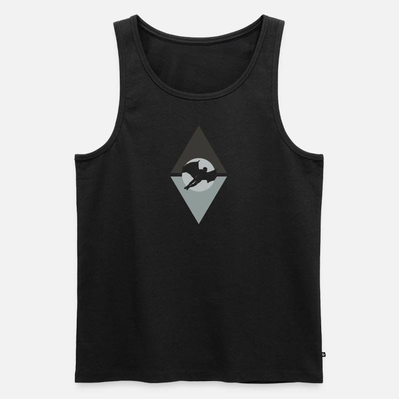 Wingsuit Fliegen - Männer Premium Bio Tank Top - undefined