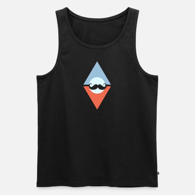 Bart Gentleman November - Männer Premium Bio Tank Top - undefined