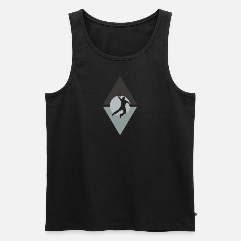 Cornhole Säcke - Männer Premium Bio Tank Top - undefined