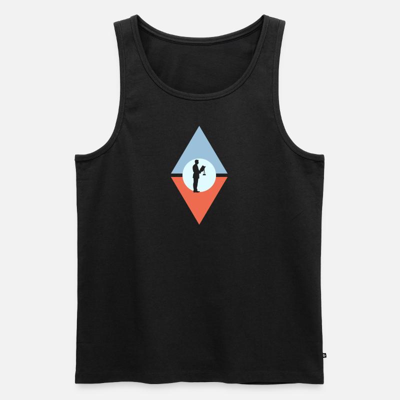 Anwalt Behandlung Richter - Männer Premium Bio Tank Top - undefined