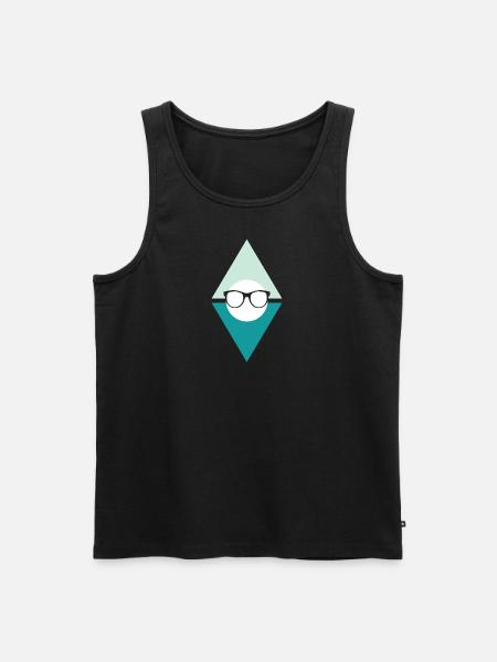 Lesen Buch Leseratte - Männer Premium Bio Tank Top -