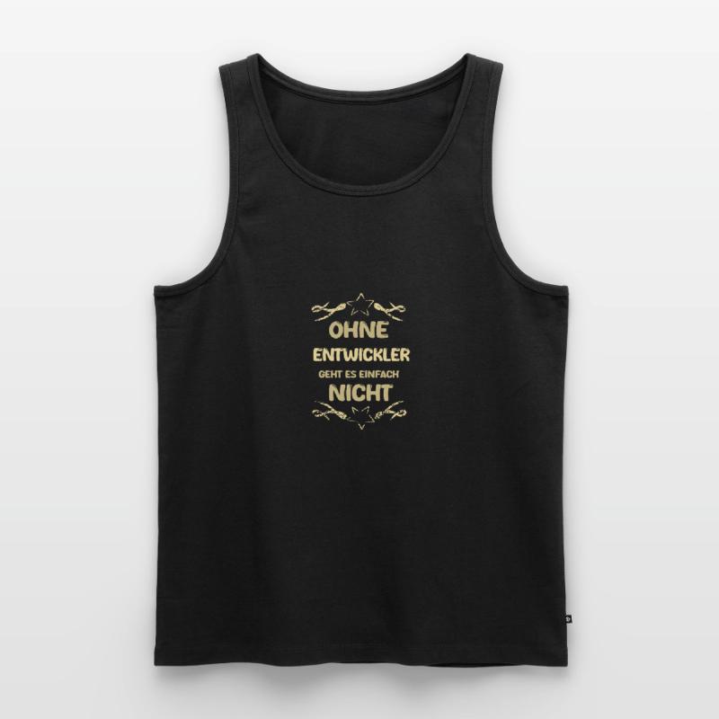 Developer Developer Men's Premium Organic Tank Top