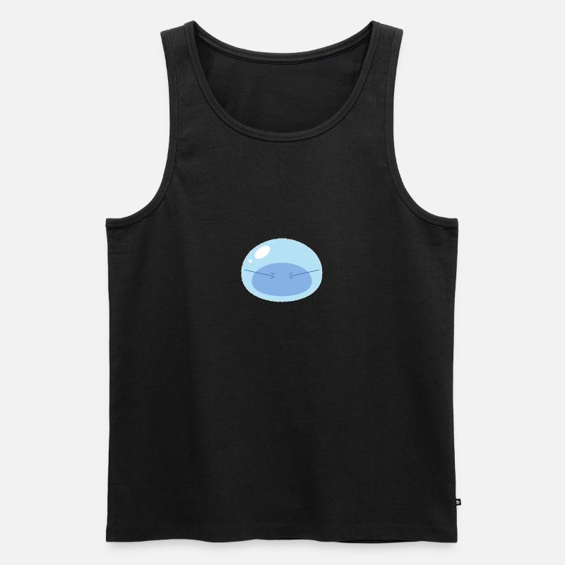 Slime - Männer Premium Bio Tank Top - Schwarz