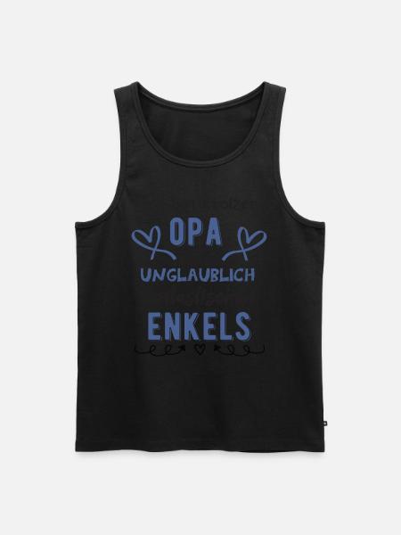 Stolzer Opa - Männer Premium Bio Tank Top - 
