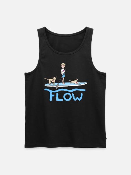 Phil and Paw - Flow - Männer Premium Bio Tank Top -