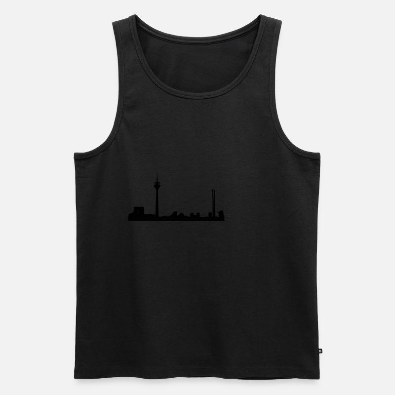 Düsseldorf - Männer Premium Bio Tank Top - undefined