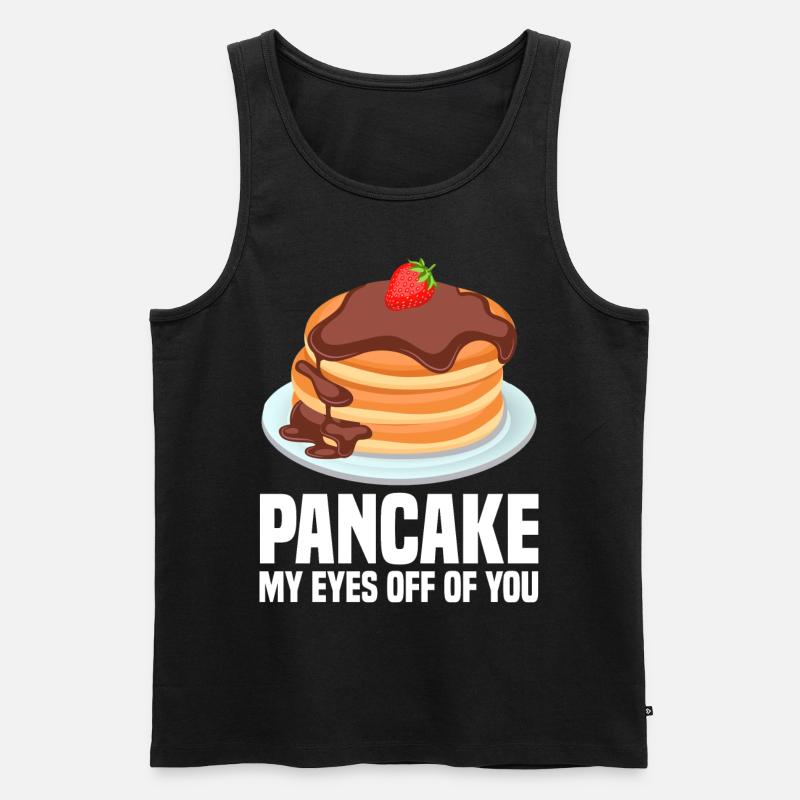 Eierkuchen - Männer Premium Bio Tank Top - Schwarz