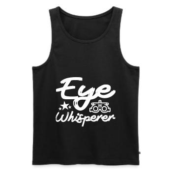 Augenarzt Optometrie Augenoptiker Optiker - Männer Premium Bio Tank Top - Schwarz - Vorne - AI Model Male 178 light (178cm)