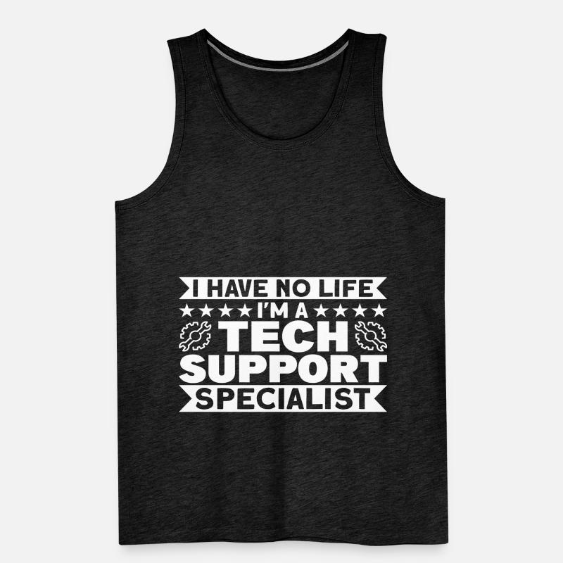 Tech Support Technical Support Support Gift Men's Premium Organic Tank Top