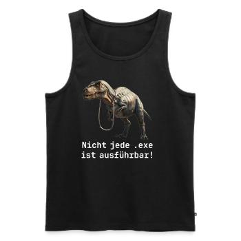 Programmierer Spruch Informatik Computer Geek - Männer Premium Bio Tank Top - Schwarz - Vorne - AI Model Male 178 light (178cm)