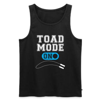 Toad mode for skipping rope Skipping rope training - Men's Premium Organic Tank Top - black - Front - AI Model Male 178 light (178cm)