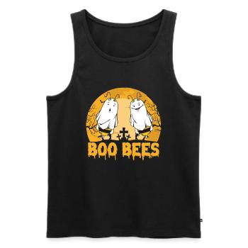 Boo Bees Bee Lover Halloween Costume Halloween Eve - Débardeur bio Premium Homme - noir - Devant - Michal (187cm)