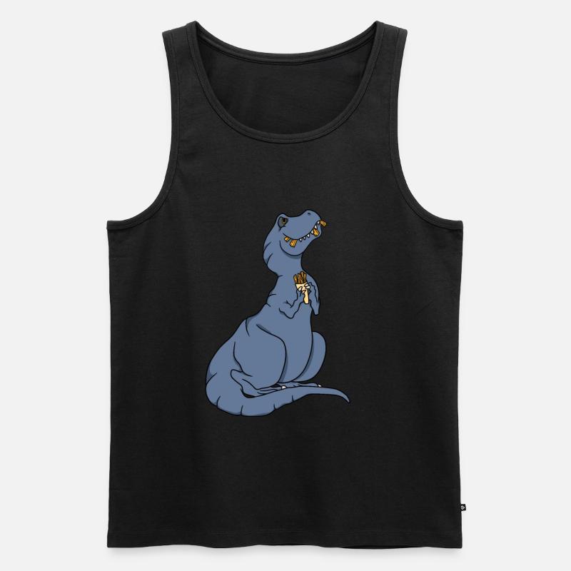 Churro Geschenk Mexico Essen - Männer Premium Bio Tank Top - Schwarz