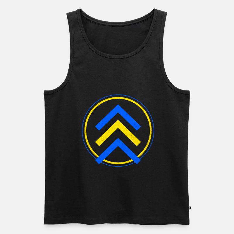 Down Syndrom - Männer Premium Bio Tank Top - Schwarz