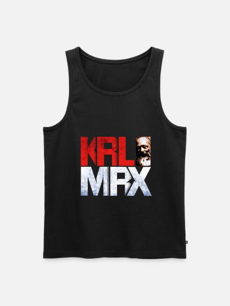 Comunismo Lenin Marx Lotta di classe Sociale - Canottiera ecologica premium da uomo - nero