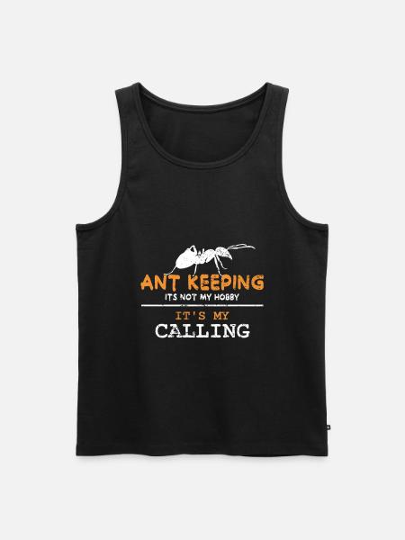 Ant ant hill queen gift - Men's Premium Organic Tank Top - black