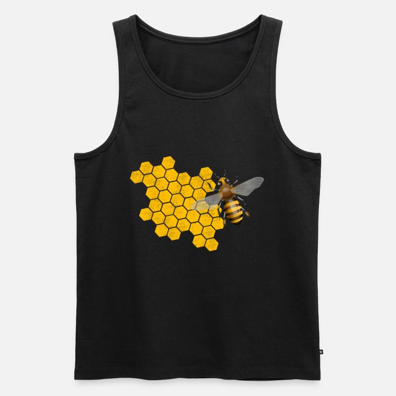 Bienen Imker Bienen Flüsterer - Männer Premium Bio Tank Top - Schwarz