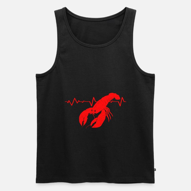 Hummer - Männer Premium Bio Tank Top - Schwarz