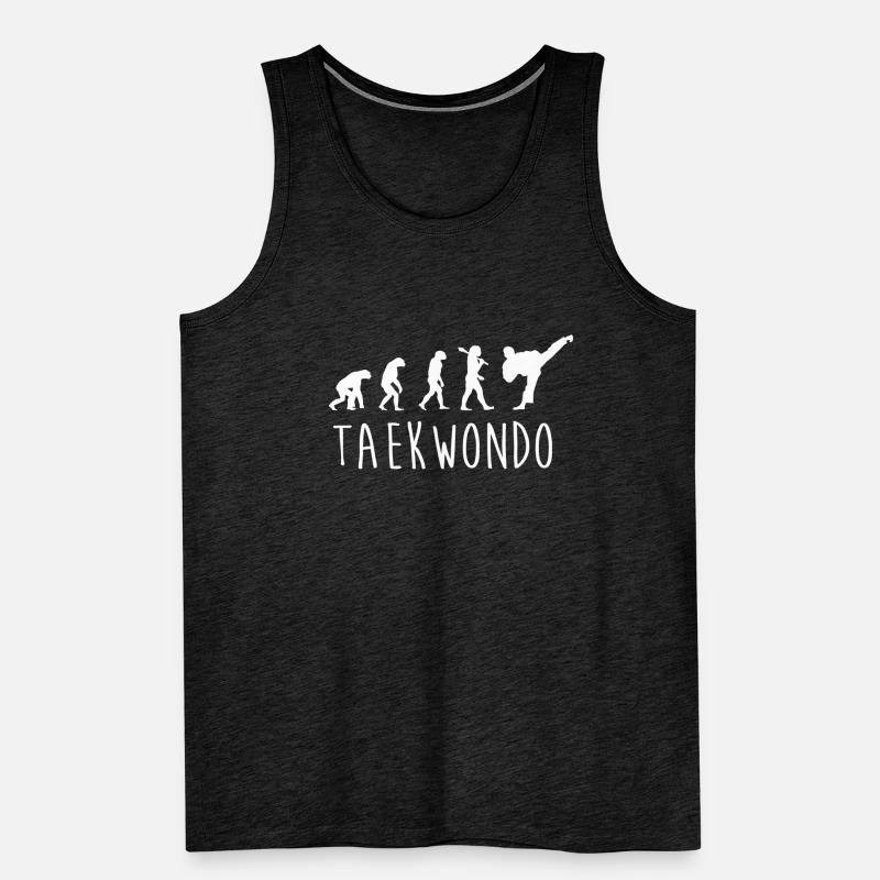 Évolution du Taekwondo Débardeur bio Premium Homme