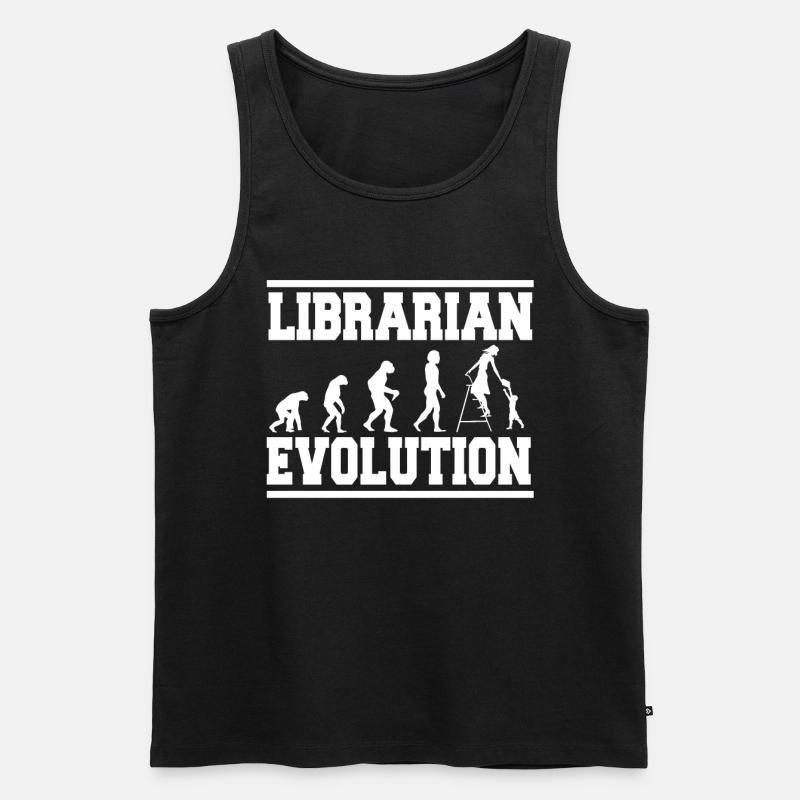 Chemise LIBRARIAN EVOLUTION - Débardeur bio Premium Homme - noir
