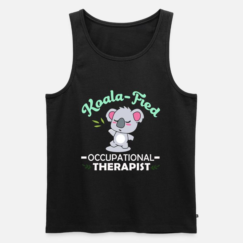 Ergotherapeut - Männer Premium Bio Tank Top - Schwarz