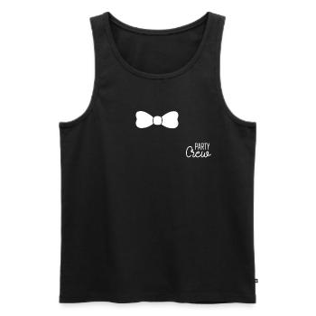 Équipe d’enterrement de vie de garçon - Débardeur bio Premium Homme - noir - Devant - Michal (187cm)