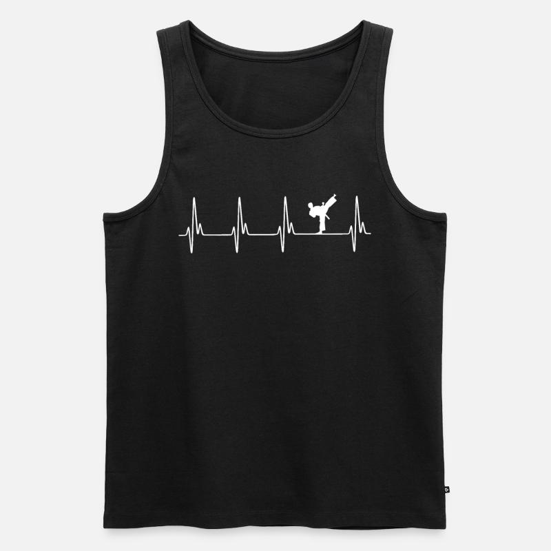 Hapkido EKG - Männer Premium Bio Tank Top - Schwarz