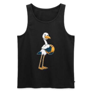 Storch Bowling Bowling Ball - Men's Premium Organic Tank Top - black - Front - Michal (187cm)