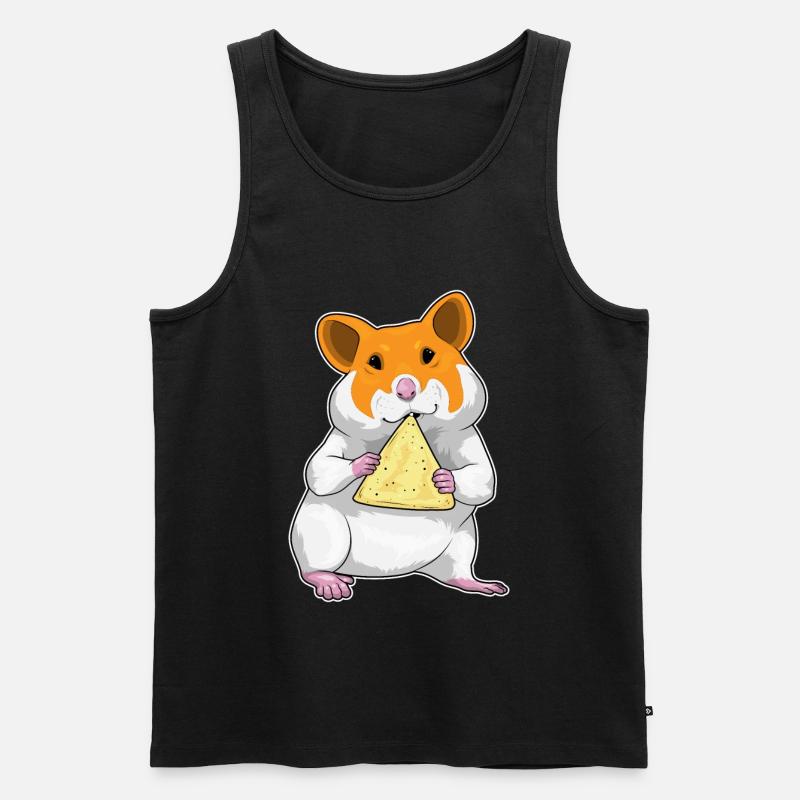 Croustilles de hamster - Débardeur bio Premium Homme - noir