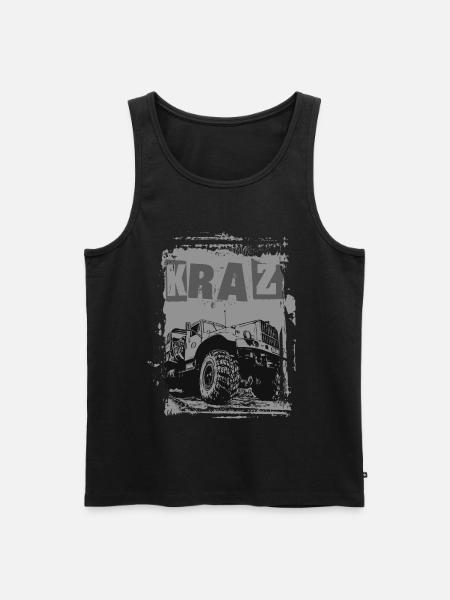 KRAZ Truck - Men's Premium Organic Tank Top - black