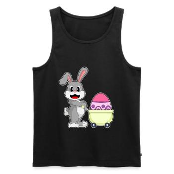 Achats de Pâques Bunny - Débardeur bio Premium Homme - noir - Devant - Michal (187cm)