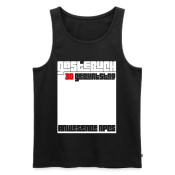 30. Geburtstag Mann Frau 30 Jahre Lustig Geschenk - Männer Premium Bio Tank Top - Schwarz - Vorne - Michal (187cm)