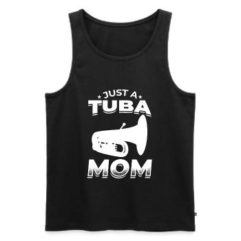 Juste un écrou de tuba - Débardeur bio Premium Homme - charbon - Devant - Alexander (188cm)