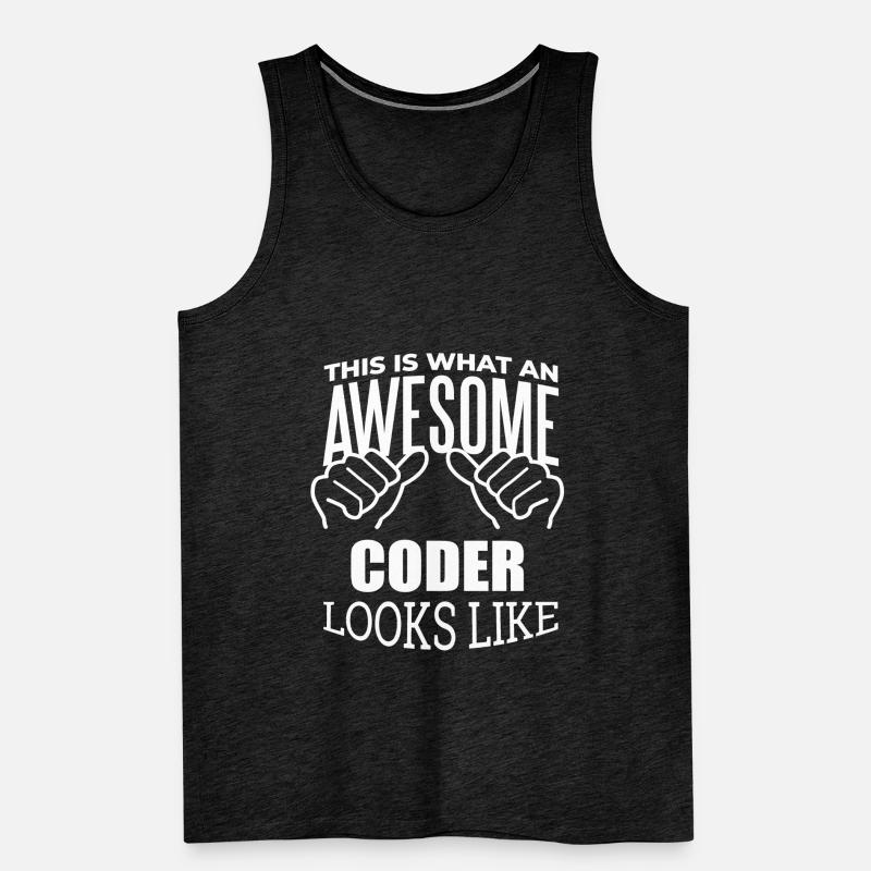 Coder Men's Premium Organic Tank Top